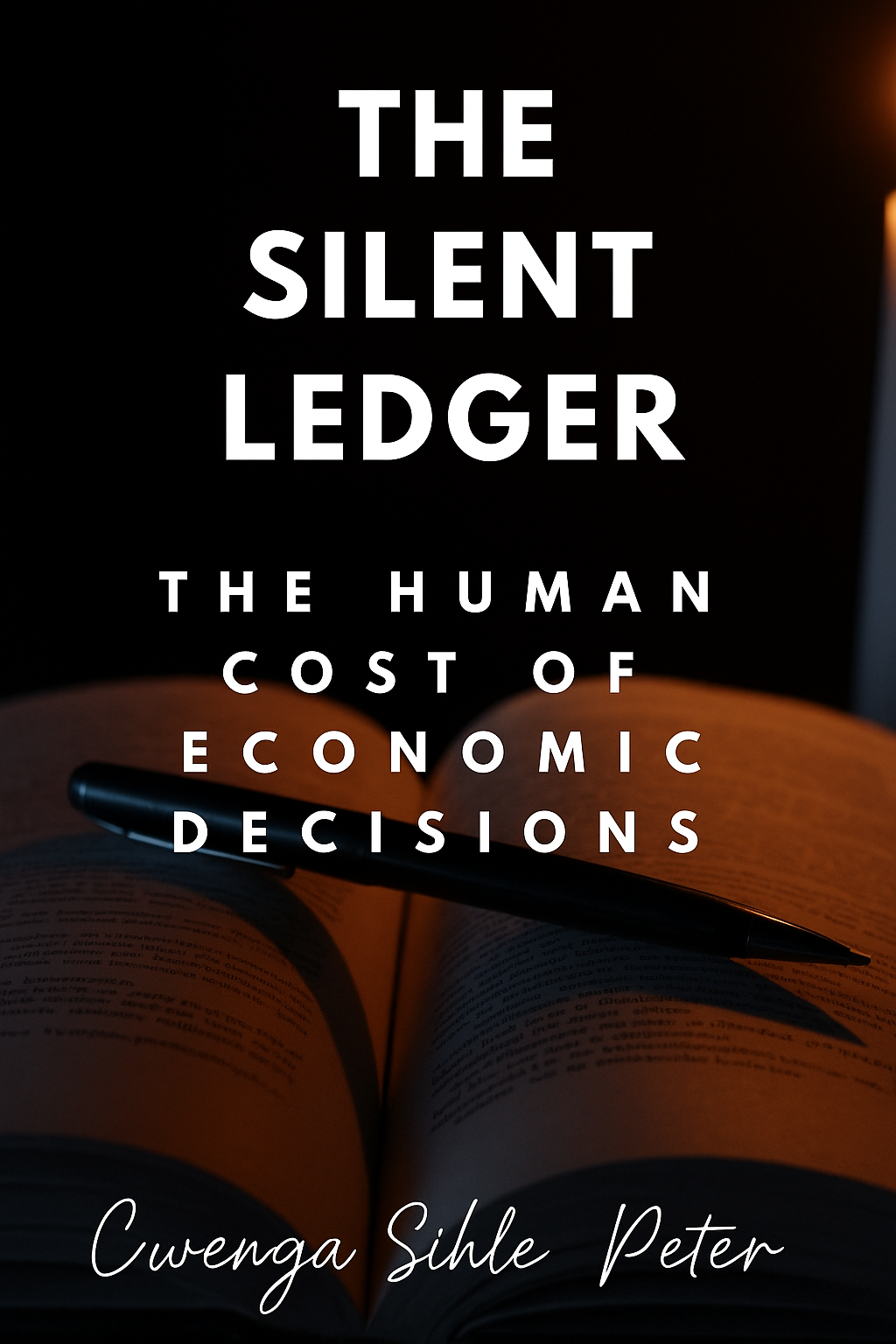 The Silent Ledger - The Human Cost of Economic Decisions by Cwenga Sihle Peter
